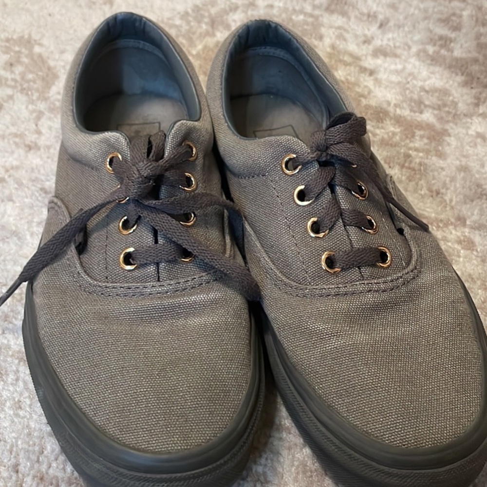 RESERVED ** Grey Vans